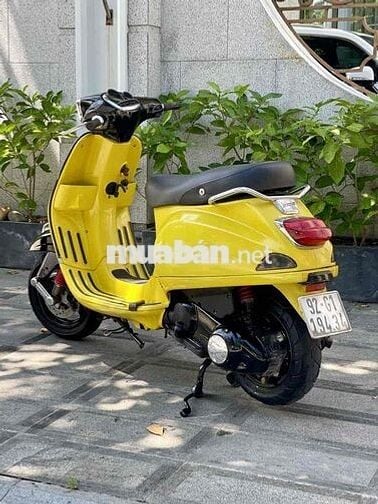 siêu phẩm vespa 2vies phun xăng cục máy rin chất