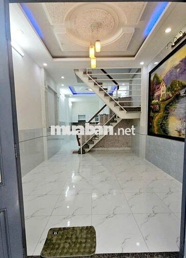 Nhà 1 Sẹc, Sát Mặt Tiền Lê Văn Thọ, P11, Gò Vấp, 60m2, 5Tỷ8