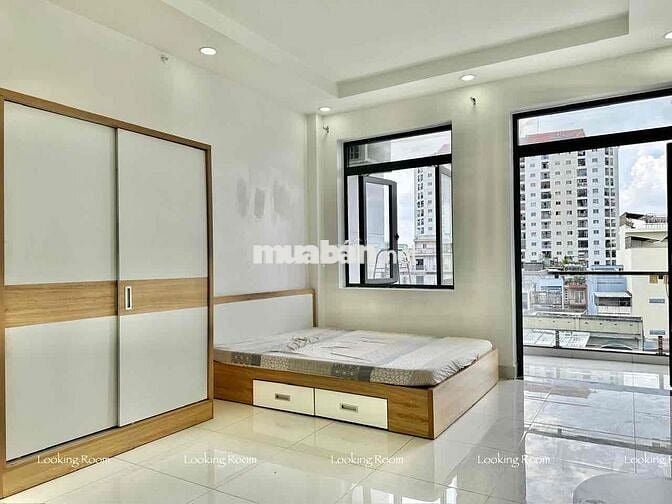 🔥STUDIO BAN CÔNG THOÁNG NGAY TÂN HƯƠNG - VƯỜN LÀI ĐẦY ĐỦ NỘI THẤT