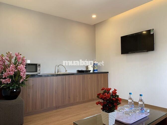 Căn hộ dịch vụ: Công tác, chữa bệnh bệnh viện,học tập, làm việc: 40 m2