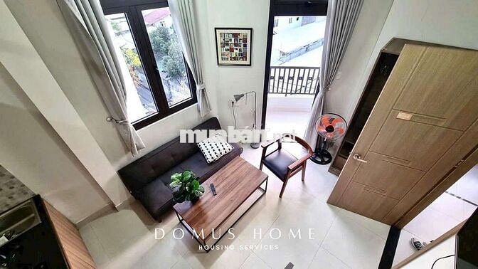 Duplex ban công full nội thất - giặt sấy. Gần Lotte BigC Crescent mall