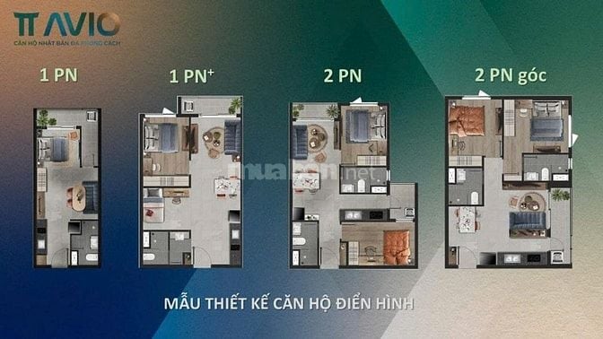 TT AVIO – Căn hộ Nhật Bản giữa lòng Thành Phố