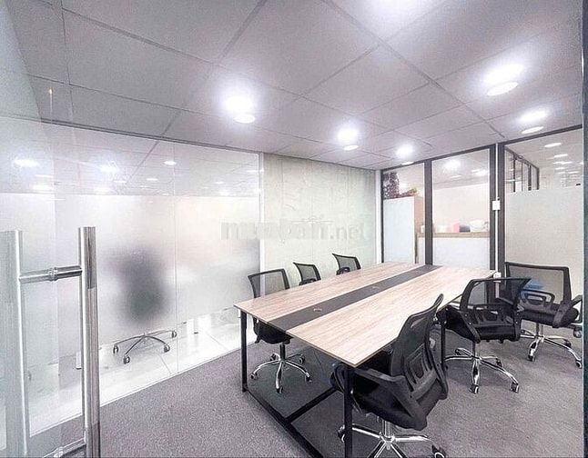Cho thuê VP 120m2 Cư Xá Bắc Hải Q10 full nội thất