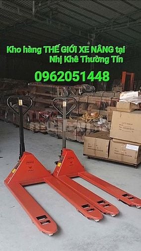 Kho xe nâng tay tại Thường Tín giá sỉ