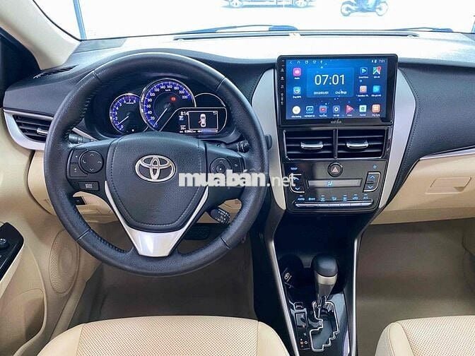 Toyota Vios 2020 1.5G CVT - 62000 km