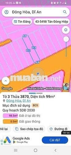 Lô Đất Vàng Đường Nguyễn Đình Chiểu, Đông Hoà, Dĩ An