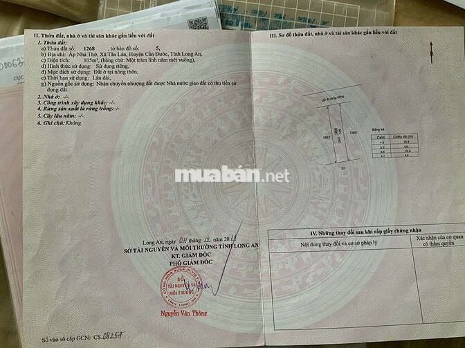 Bán Gấp Đất Nền Chính Chủ Dự Án An Phú Center, Diện tích 105 m2
