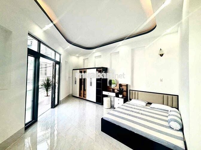 Chính chủ  Cho thuê nhà góc 2 mặt tiền, Full nội thất, kdc An Khánh, P