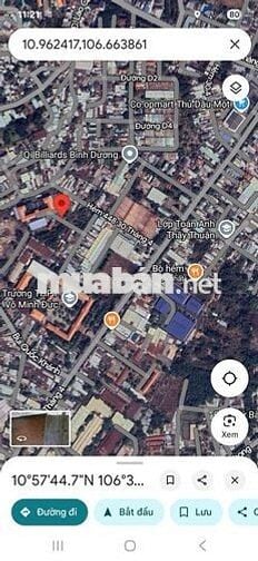 Bán đất đường hẻm 30/4 phường Chánh Nghĩa TP Thủ Dầu Một BD