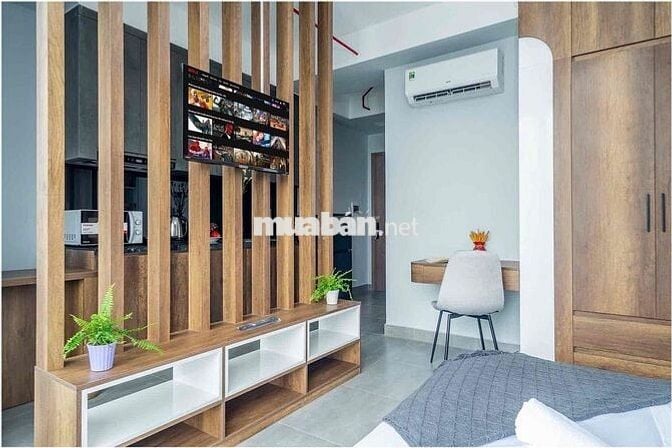 Căn hộ dịch vụ ban công cao cấp mới 100% ngay trung tâm Bình Thạnh