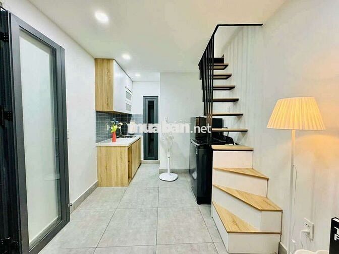 Nhà hẻm 13m2, 1PN, đường Lê Quang Định Bình Thạnh