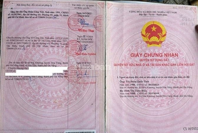  NHÀ ĐẸP KHU TĐC HOÀ KHƯƠNG CẦN BÁN .