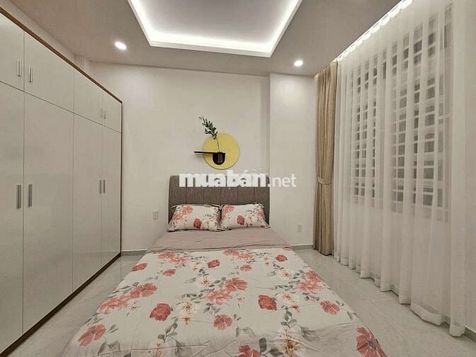 BÁN NHÀ ĐẸP, HẺM XE HƠI THÔNG, 50M², SÁT CHỢ THẠCH ĐÀ PHẠM VĂN CHIÊU
