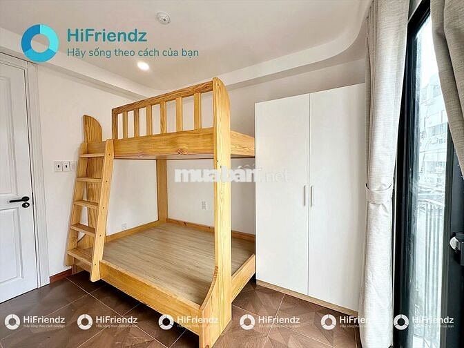 STUDIO BAN CÔNG FULL NỘI THẤT 2 KHÔNG GIAN NGỦ VIEW ĐẸP Ở THỐNG NHẤT