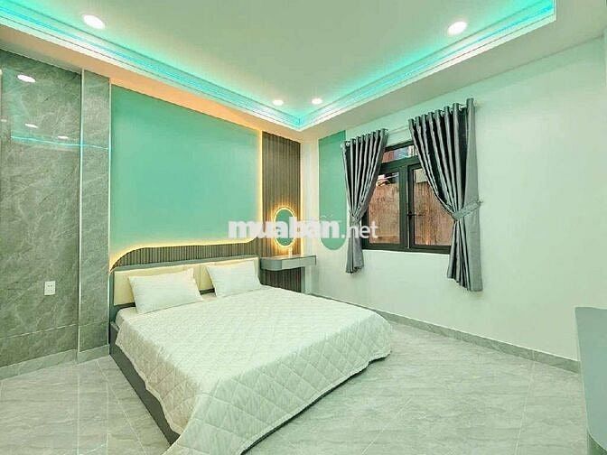 Nhà 3 tầng 60m2, 4pn, 4wc, Huỳnh Văn Nghệ, p15, Tân Bình
