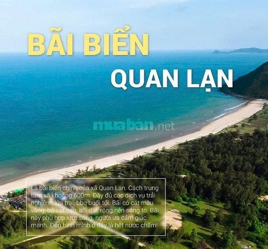 Bán lô đất vàng mặt phố đi bộ Minh Châu - Bãi Biển đẹp nhất Miền Bắc 