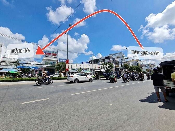 Nhà Lộ Nhựa 6m Gần chợ Trần việt châu