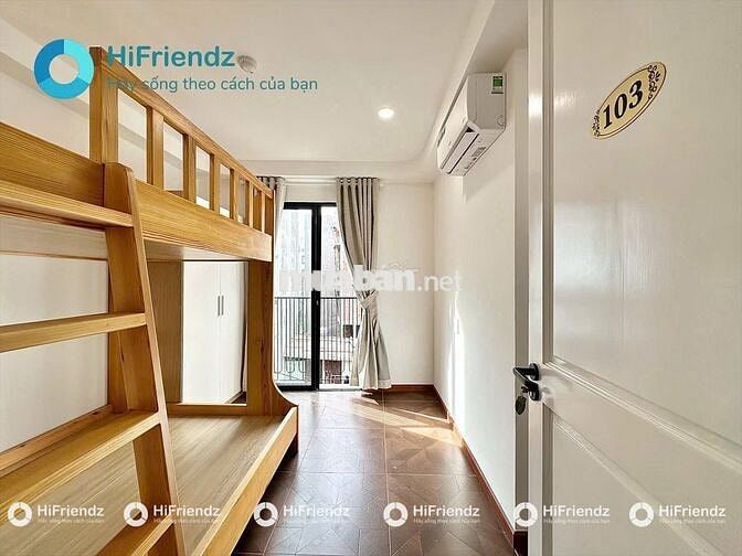 STUDIO BAN CÔNG FULL NỘI THẤT 2 KHÔNG GIAN NGỦ VIEW ĐẸP Ở THỐNG NHẤT