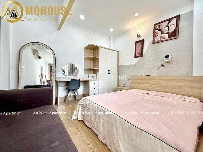 Căn Hộ 1PN Tách Bếp Ban Công 30m2 - Ngay Khu Ẩm Thực Phan Xích Long