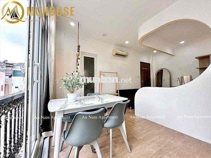 Căn Hộ 1PN Tách Bếp Ban Công 30m2 - Ngay Khu Ẩm Thực Phan Xích Long