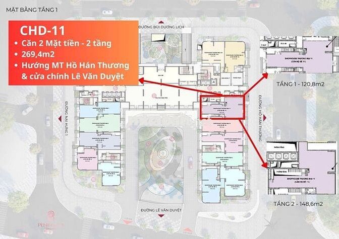 Shophouse Peninsula Đà Nẵng sông Hàn |2 Mặt tiền| Đầu tư Sinh lời cao