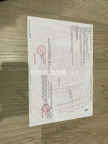 BÁN GẤP 5 LÔ ĐẤT GIÁ CẮT LỖ CHỈ 550 TRIỆU/LÔ , ĐẤT MẶT TIỀN ĐƯỜNG NHỰA