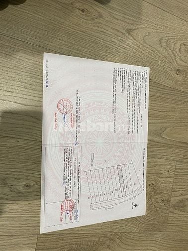 BÁN GẤP 5 LÔ ĐẤT GIÁ CẮT LỖ CHỈ 550 TRIỆU/LÔ , ĐẤT MẶT TIỀN ĐƯỜNG NHỰA