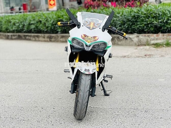 GPX DEMON 150 MÀU TRÁNG DÁN XE CHẠY KHOẺ CỰC BỐC