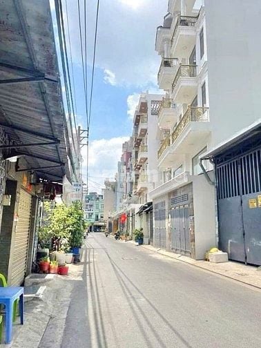 MẶT TIỀN ĐƯỜNG 8M THÔNG, KHU LÊ VĂN QUỚI, BÌNH  TRỊ ĐÔNG, 4 TẦNG, 4*18