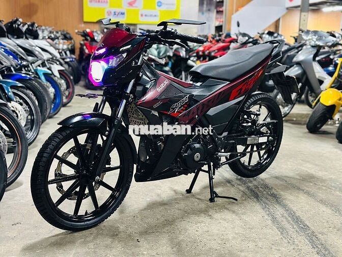 XE MÁYTHANH TÙNG_SATRIA 150 ĐỘ BI CẦU MÁY ZIN BỐC
