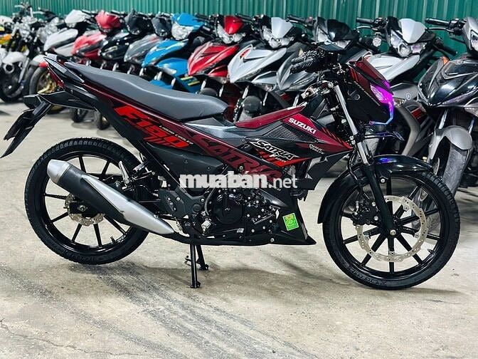 XE MÁYTHANH TÙNG_SATRIA 150 ĐỘ BI CẦU MÁY ZIN BỐC