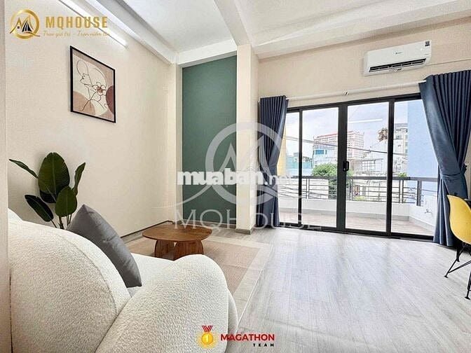 🏡Căn Hộ 1PN Ban Công Đón Nắng Full NT Hiện Đại  , Ngay Cầu Thị Nghè
