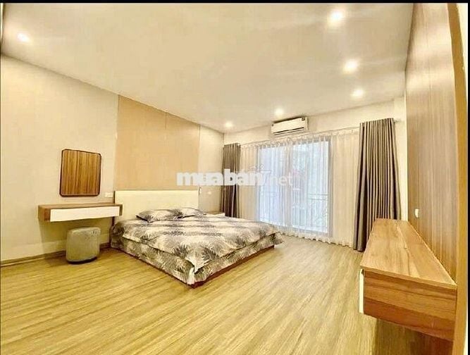 CHO THUÊ NHÀ MỚI ĐẸP AEON LONG BIÊN - 6T Thang máy, P. Ngủ RỘNG