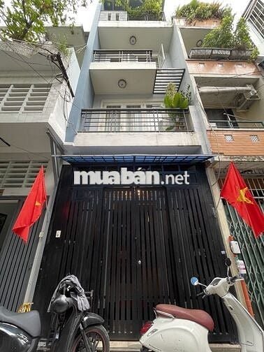 CHỦ GẤP BÁN GIẢM 700TR,GIÁ MỚI CHỈ 8 TỶ,HXH 4M,NHÀ 39M² 4 TẦNG