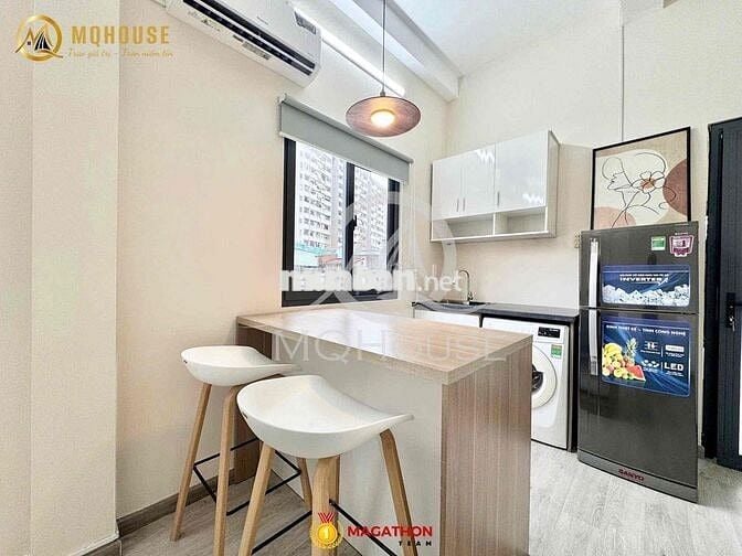 🏡Căn Hộ 1PN Ban Công Đón Nắng Full NT Hiện Đại  , Ngay Cầu Thị Nghè