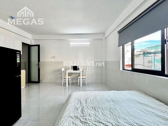 CHO THUÊ STUDIO 35M2 CỬA SỔ THOÁNG MÁT, FULL NỘI THẤT MỚI KENG