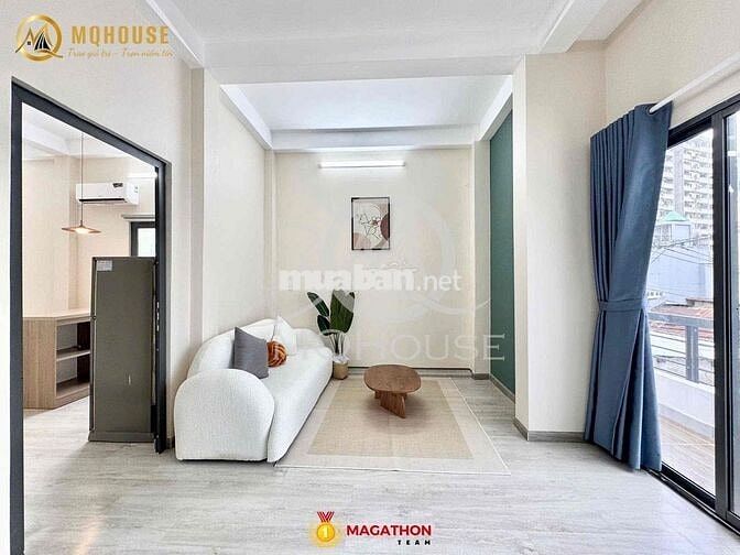 🏡Căn Hộ 1PN Ban Công Đón Nắng Full NT Hiện Đại  , Ngay Cầu Thị Nghè