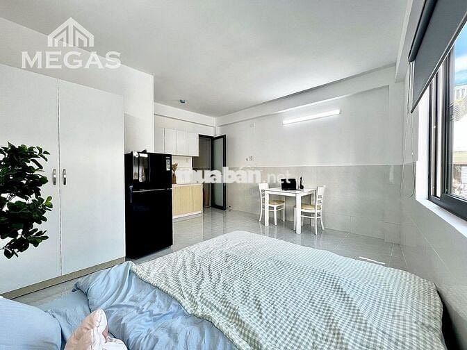 CHO THUÊ STUDIO 35M2 CỬA SỔ THOÁNG MÁT, FULL NỘI THẤT MỚI KENG