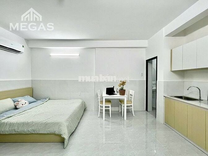 CHO THUÊ STUDIO 35M2 CỬA SỔ THOÁNG MÁT, FULL NỘI THẤT MỚI KENG
