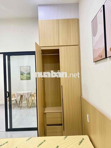 Căn hộ 1 phòng ngủ MỚI XÂY nội thất cao cấp 38m2 Cẩm Lệ