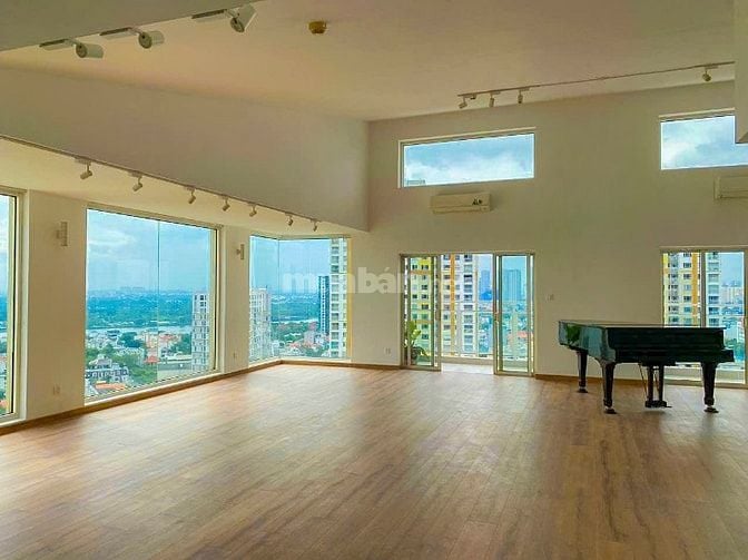 Bán hoặc cho thuê Penthouse tại River Garden Thảo Điền 4PN 330m2