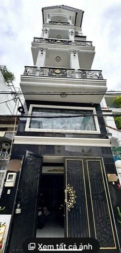 Nhà dt100m2 đúc 5 tầng có tháng máy 10pn hẻm 8m Hồ Đắc Di, Q. Tân Phú