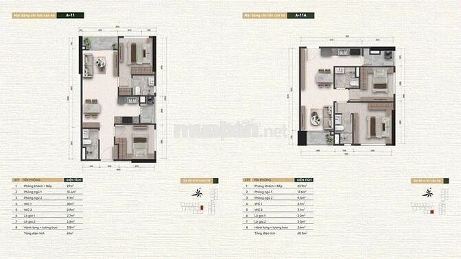 CH 2PN 60m2 Ven sông Sài Gòn, Booking 50 triệu lãi suất 500 ngàn/ngày