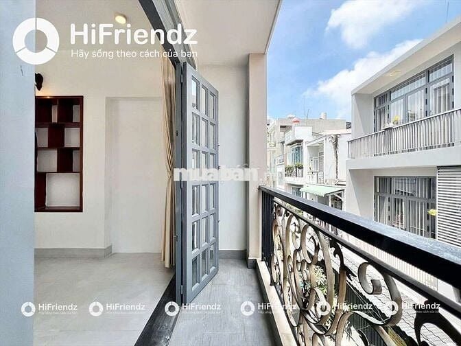 CHO THUÊ 2PN BANCON MỚI 100% GẦN CV LÀNG HOA GÒ VẤP