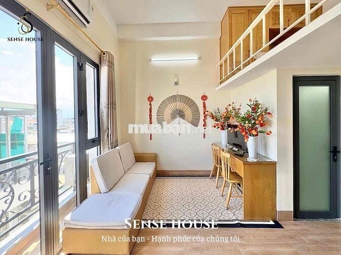 Căn hộ dịch vụ duplex, ban công siêu thoáng mát tại Quận 10