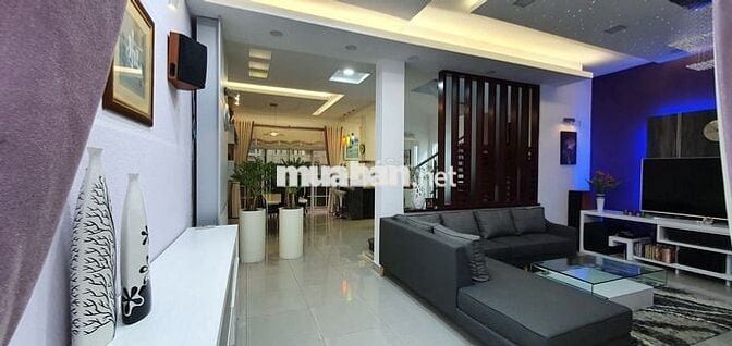 Cho thuê Biệt thự Mỹ Giang Quận 7, 3 phòng ngủ, 7x18, nội thất đầy đủ
