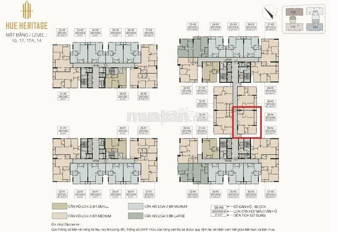 🏡 HUẾ HERITAGE – CĂN HỘ 3PN MÃ H4-09, LỰA CHỌN CHUẨN SỐNG ĐẲNG CẤP