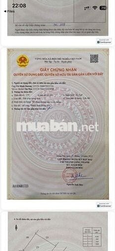 Đất sổ đỏ 84m2 ấp xóm Gốc, Long An, Long Thành, Đồng Nai