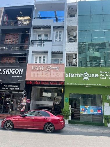 Cho thuê nhà MT Hoa Lan, P.2, PN. 4x16m. Hầm 4L. Giá 50tr