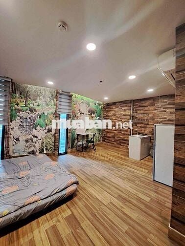 PHÒNG TRỌ TONE GỖ SIÊU XINH - FULL NỘI THAT